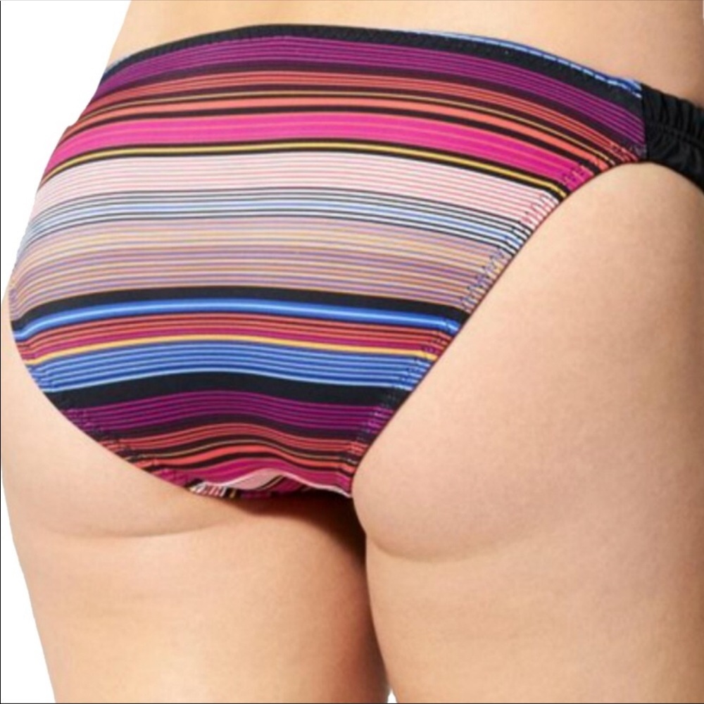 Athleta Purple Capri stripe PURA Bikini set - Picture 5 of 10